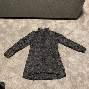 32 Degrees Puffer Jacket Quilted Packable Down Womens Medium Black w/ Bag